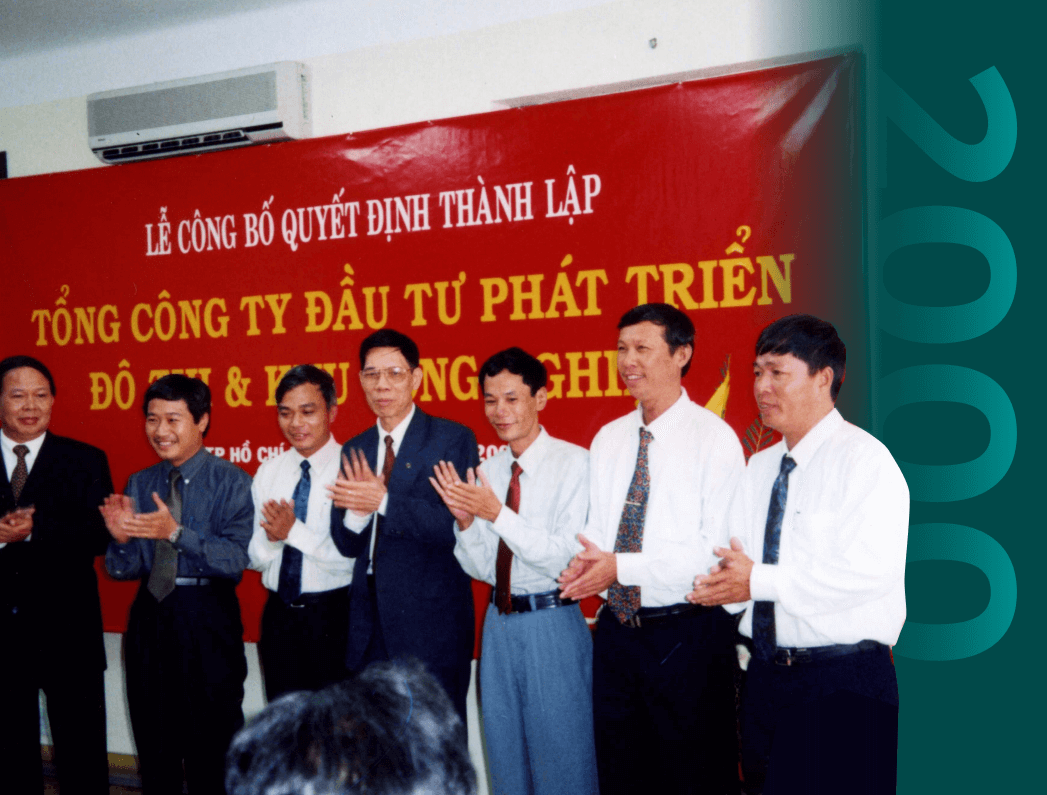 TỔNG CÔNG TY ĐẦU TƯ PHÁT TRIỂN ĐÔ THỊ & KHU CÔNG NGHIỆP ĐƯỢC THÀNH LẬP